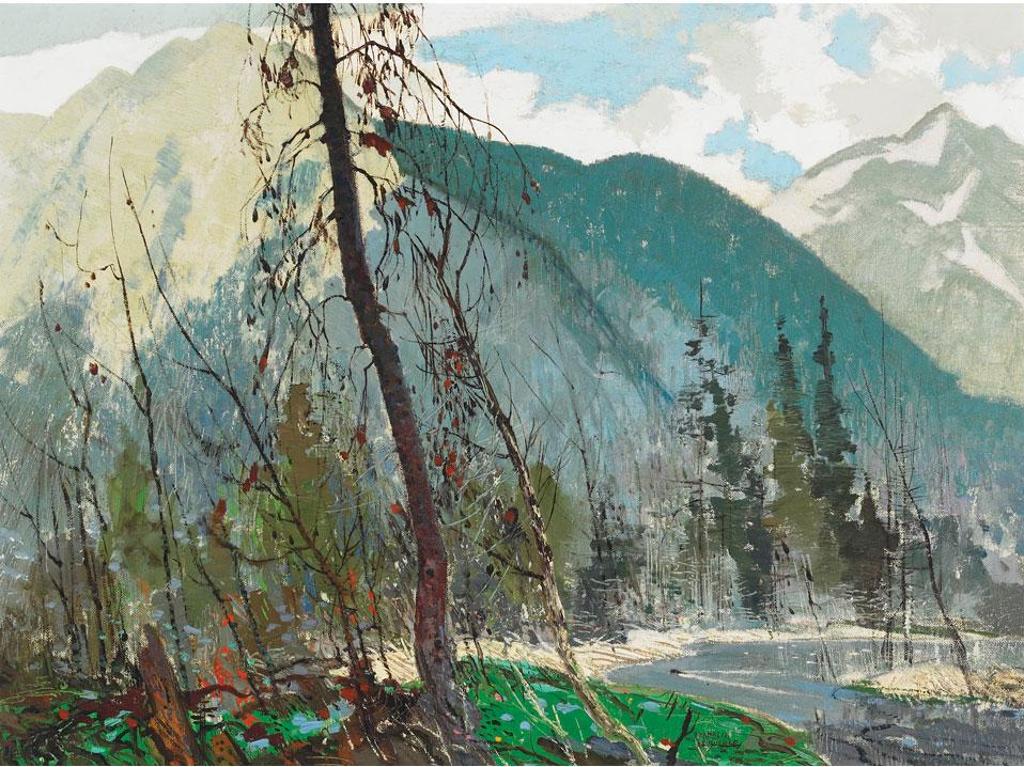 George Franklin Arbuckle (1909-2001) - Lakeview, Early Winter, Laurentians
