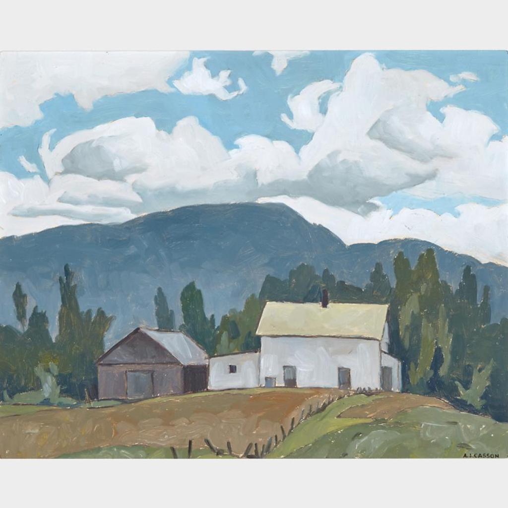 Alfred Joseph (A.J.) Casson (1898-1992) - The Farmhouse, 1978