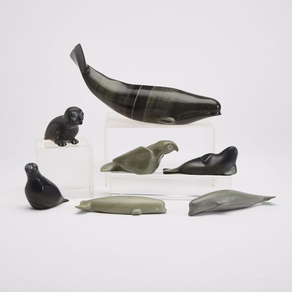 Noah Oqaituq (1949) - Group Of Arctic Animals