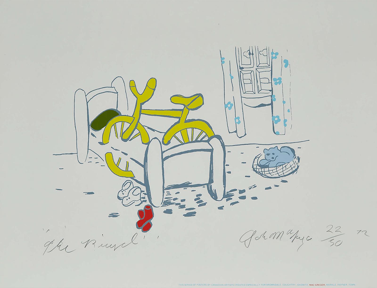 John Macgregor (1944-2019) - 'the Bicycle', 1972
