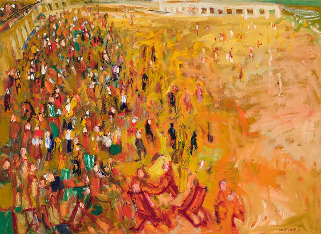 Molly Joan Lamb Bobak (1922-2014) - Beach