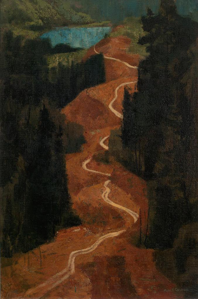 Alan Caswell Collier (1911-1990) - To The Lake Below