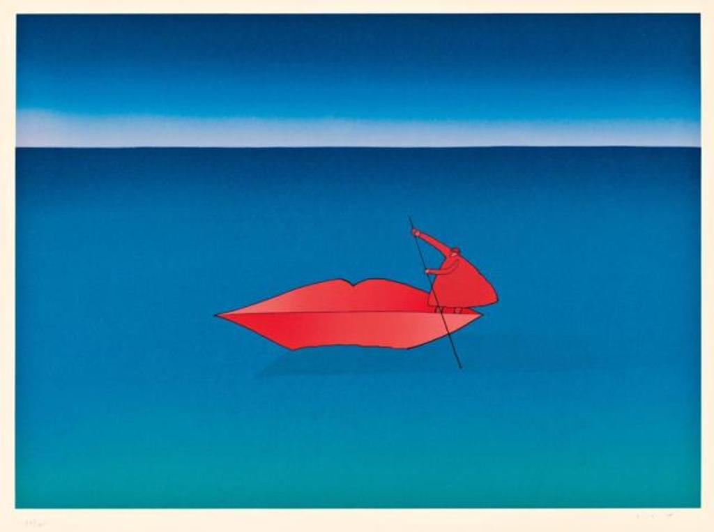 Jean-Michel Folon (1934-2005) - Lily aime-moi,1974
