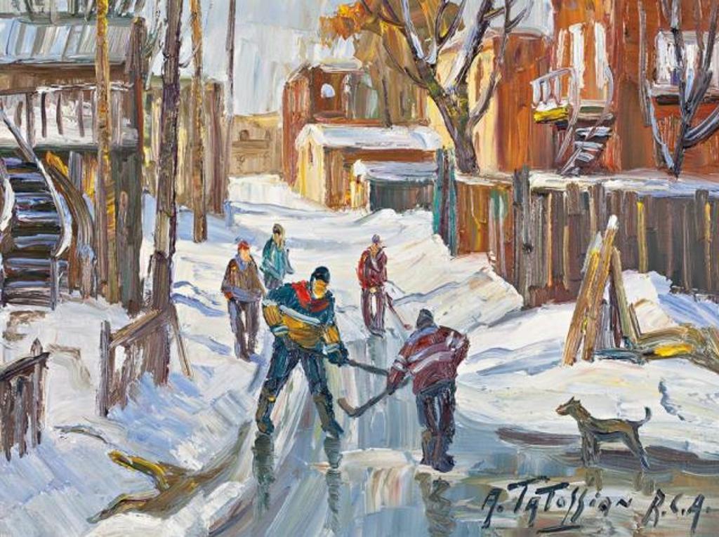 Armand Tatossian (1948-2012) - Backyard Hockey,