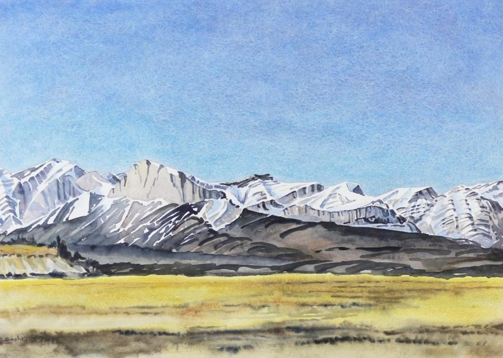 Sylvia Boehrnsen (1926-2024) - Mountain Range West Yamnuska