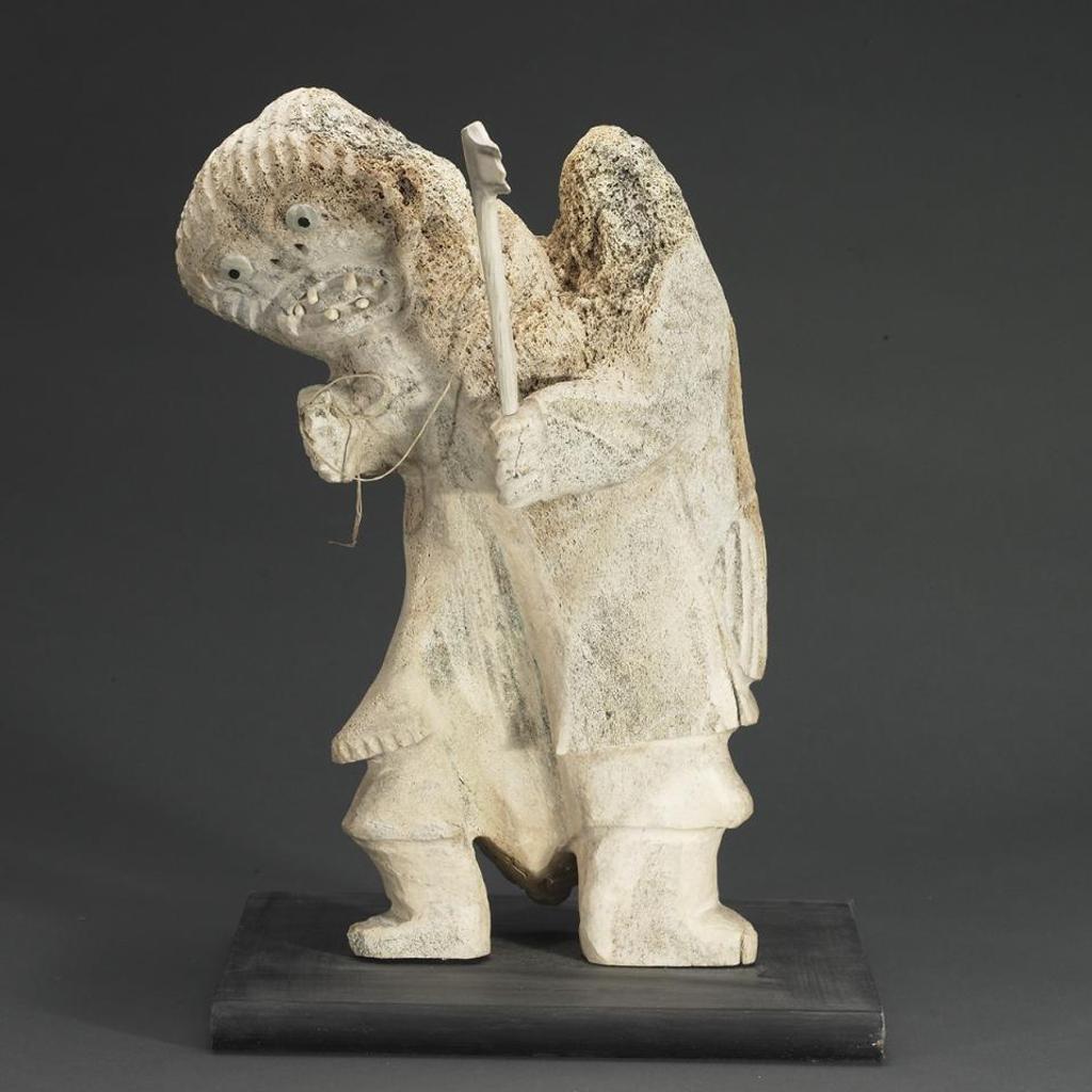 Judas Ullulaq (1937-1998) - Grotesque Fisherman
