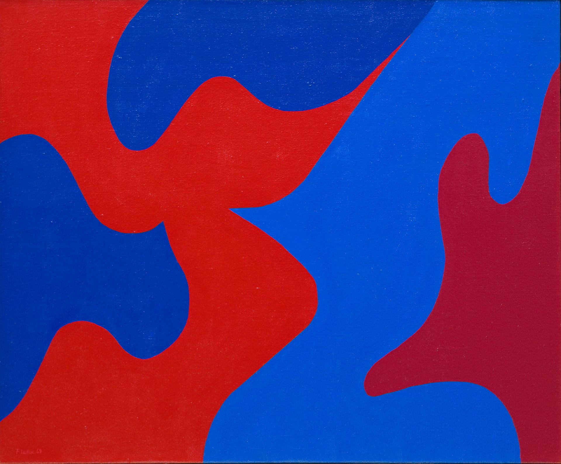 Fernand Leduc (1916-2014) - Untitled (série Passages)