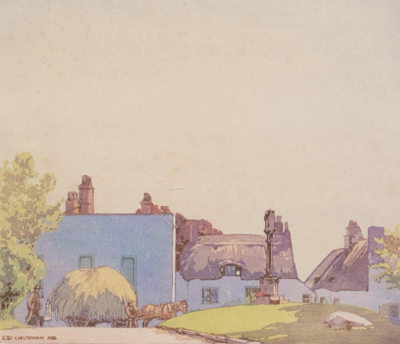 Walter Joseph (W.J.) Phillips (1884-1963) - A Gloucester Village; 1926