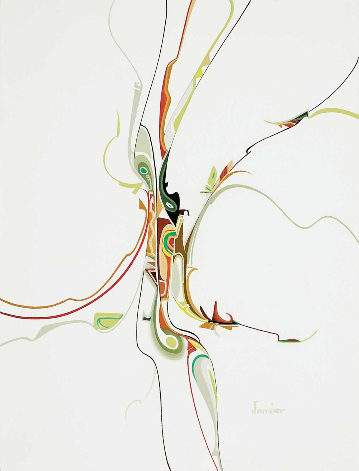 Alex Simeon Janvier (1935-2024) - Fall II