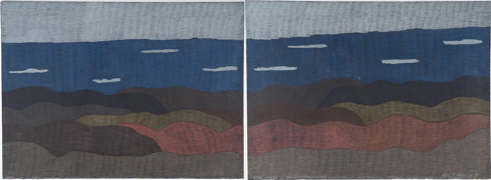 Nujala Quvianatuliaq - Diptych - Arctic Landscape