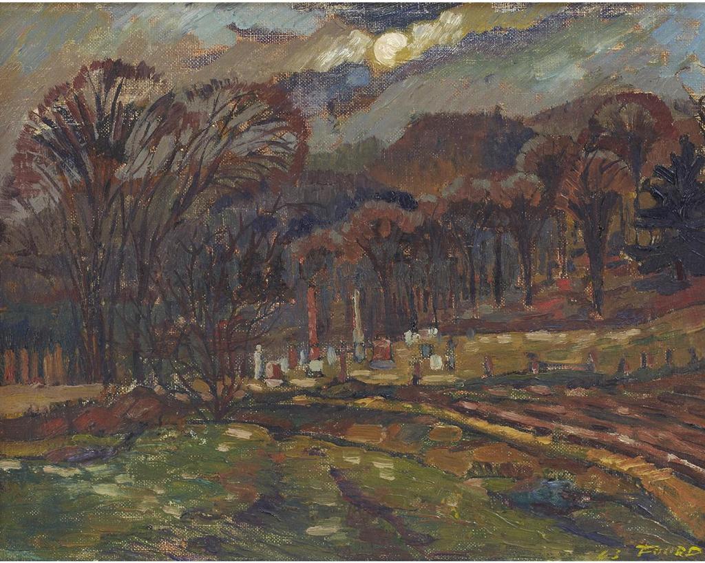 Sgt. G.T. Foord - Cemetery In Gatineau Hills, Sept., 1943; Hull, Que., ‘43