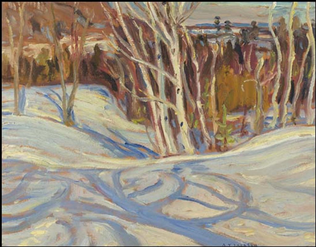 Alexander Young (A. Y.) Jackson (1882-1974) - Birches, Ripon