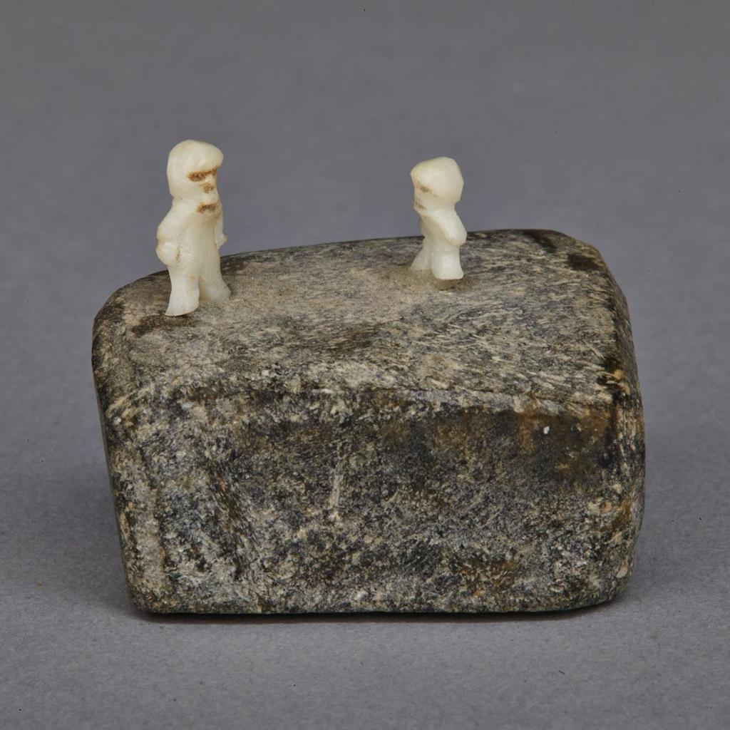 Mark Tungilik (1913-1986) - Two Standing Men