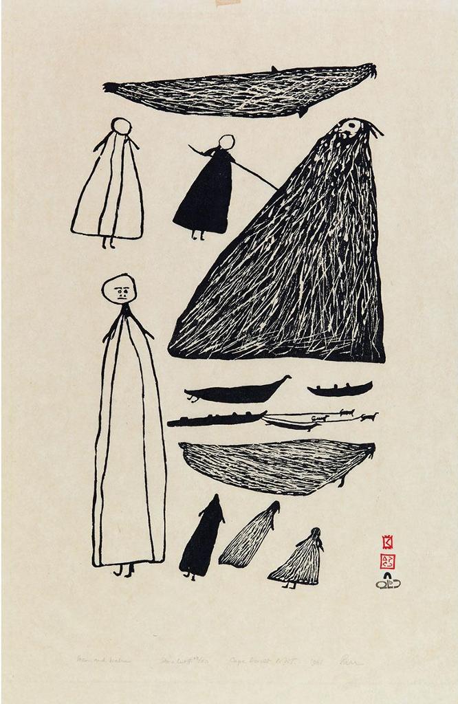 Parr (1893-1969) - Men And Walrus