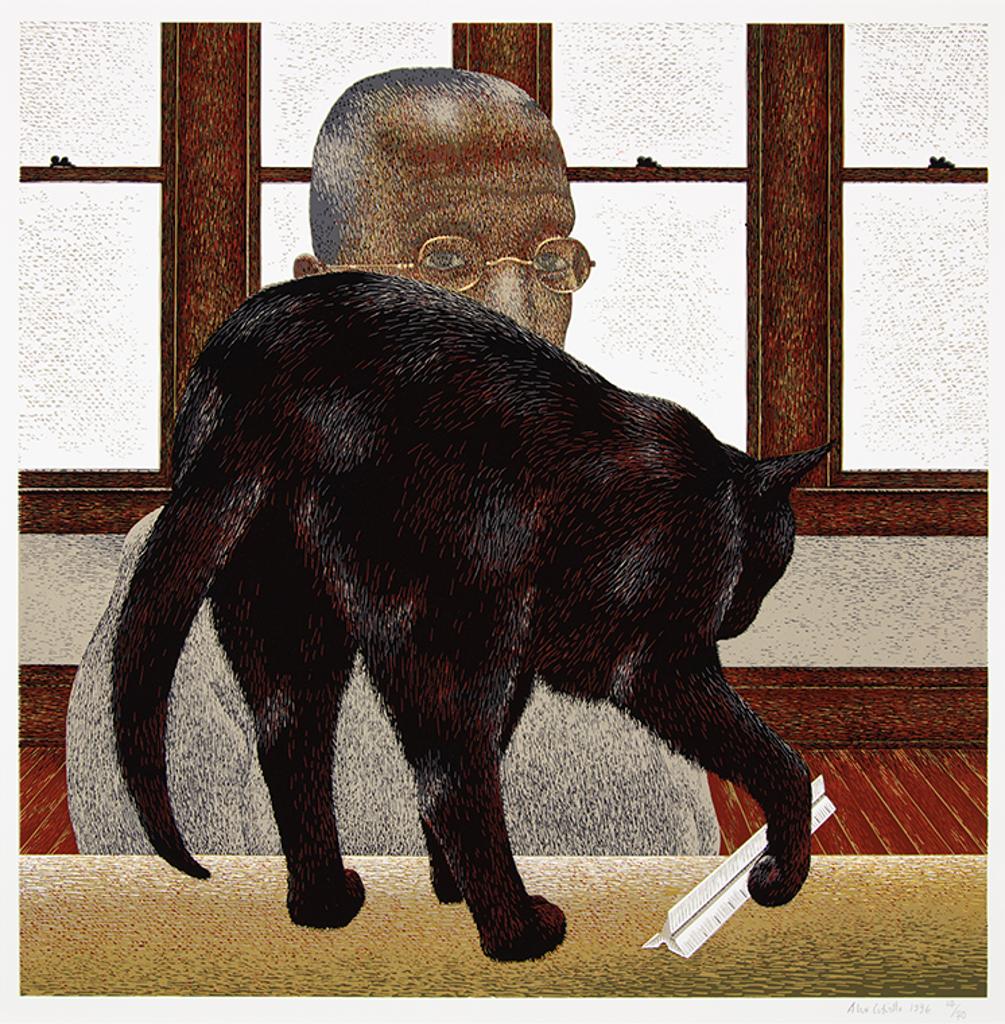 Alexander (Alex) Colville (1920-2013) - Black Cat