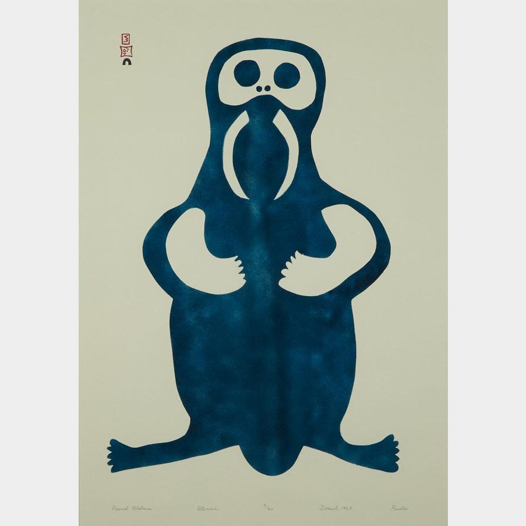 Pudlo Pudlat (1916-1992) - Proud Walrus