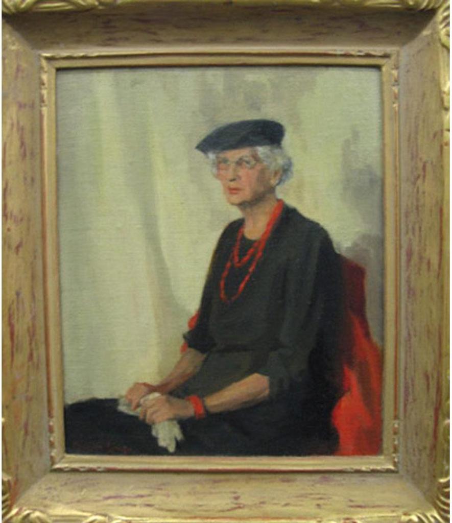 Marion Long (1882-1970) - Seated Elderly Woman