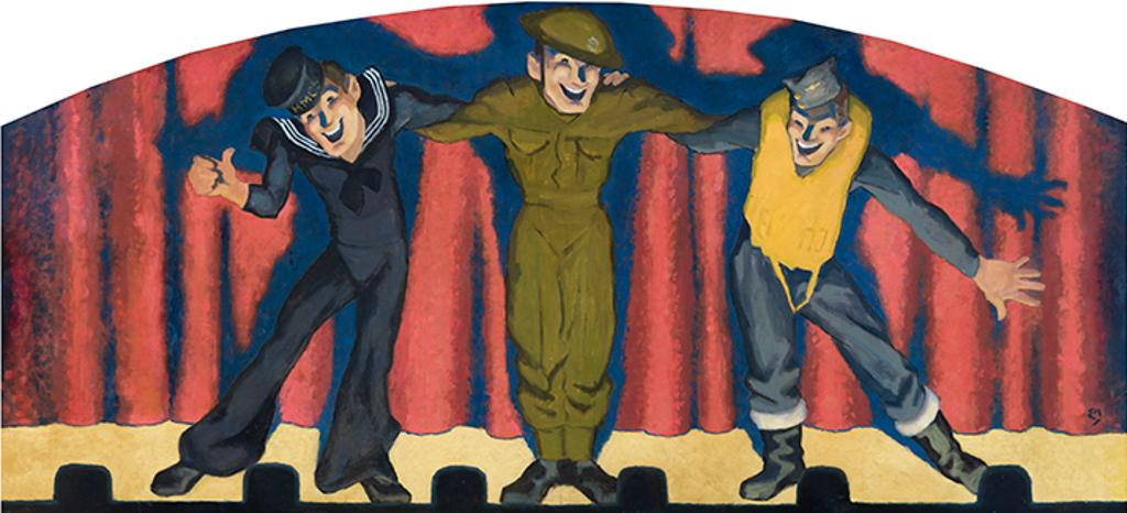 Edwin Headley Holgate (1892-1977) - The Three Forces