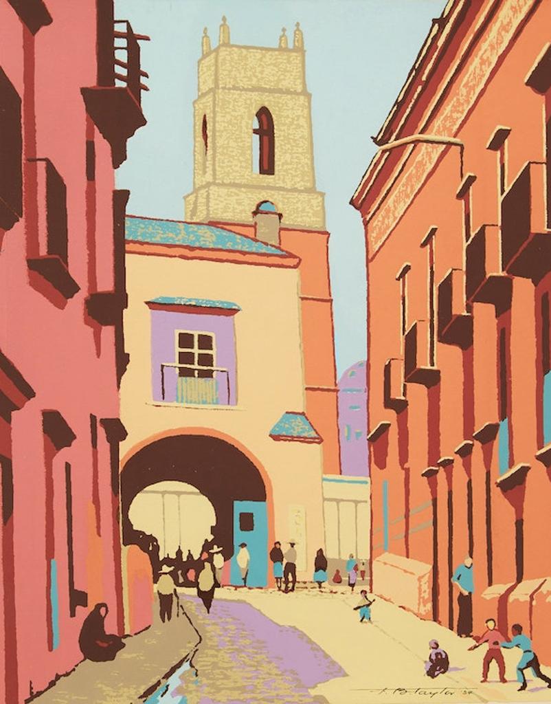 Frederick Bourchier Taylor (1906-1987) - San Miguel Allende, Mexico