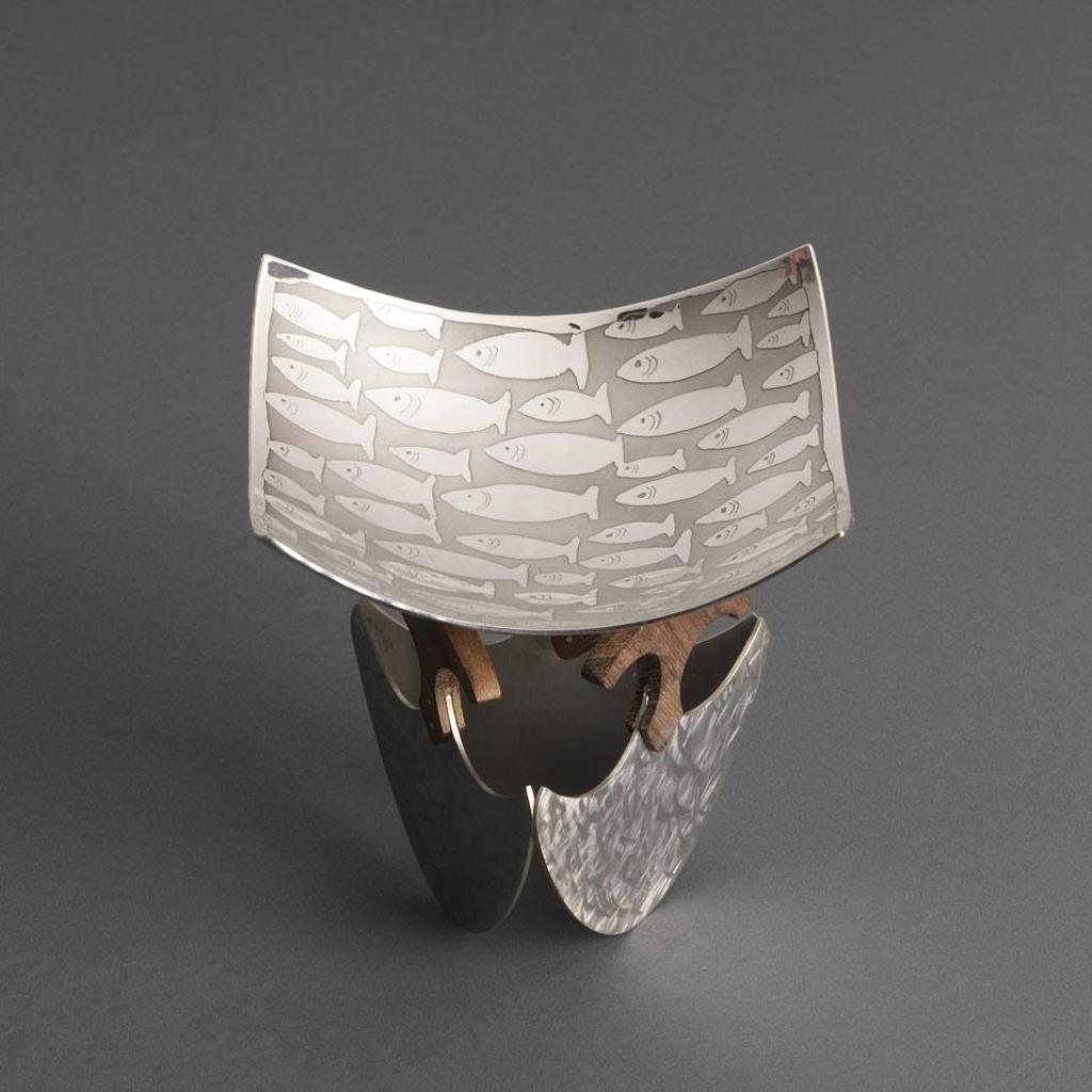 Michael Massie (1962) - Ulu Bowl With Fish Decoration