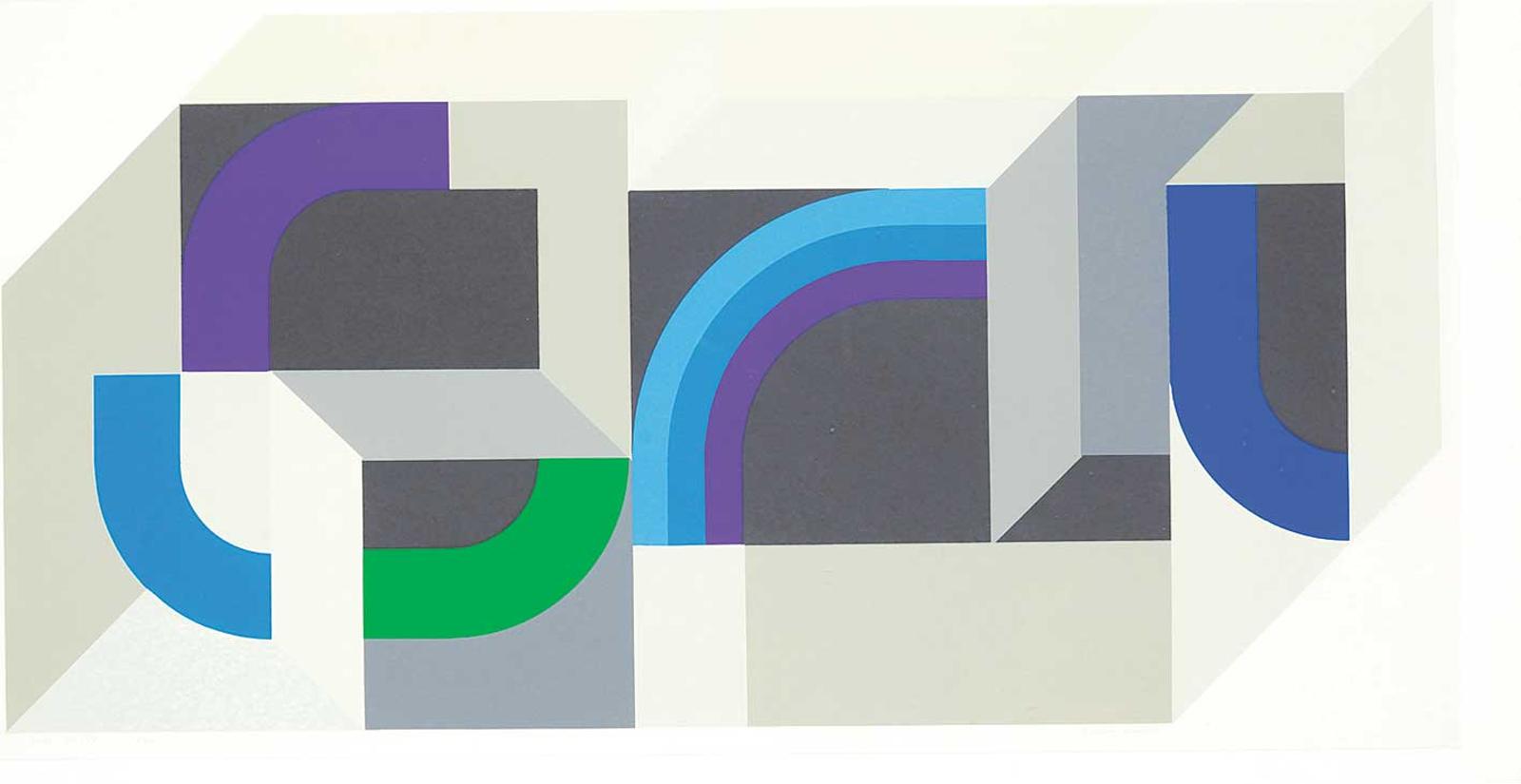 Gordon Applebee Smith (1919-2020) - Blue Twist  #1/40