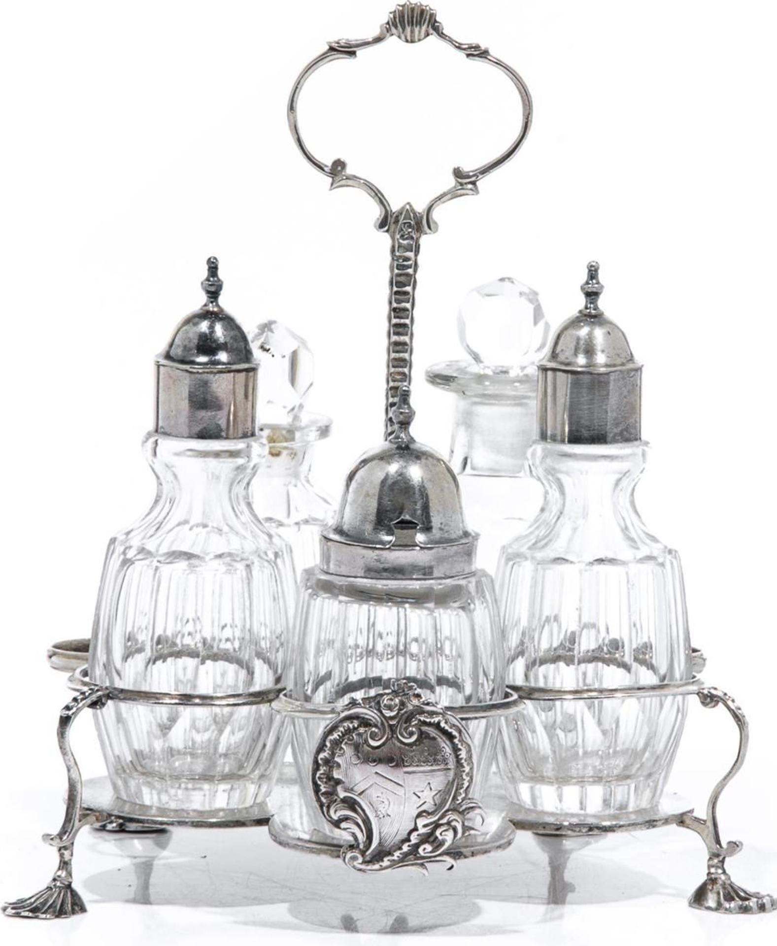 George Ii Warwick Cruet (1769) - Height 20.5 cm
