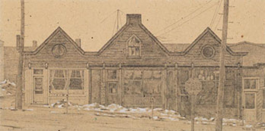 Alexander (Alex) Colville (1920-2013) - Building in Amherst