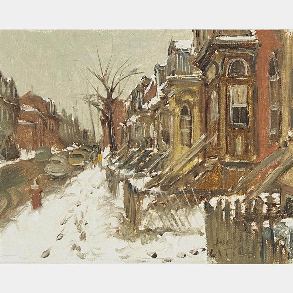 John Geoffrey Caruthers Little (1928-2024) - Dimanche Matin, Rue De Bullion, Montreal