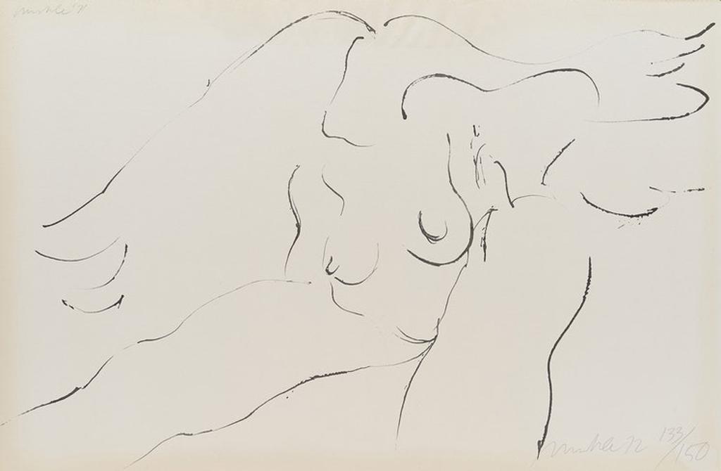 Robert Nelson Markle (1936-1990) - Reclining Nude
