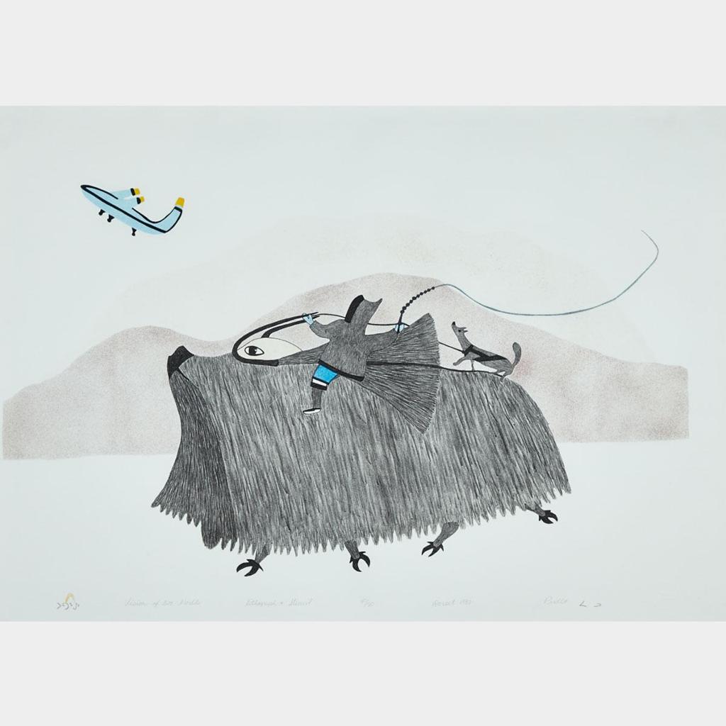 Pudlo Pudlat (1916-1992) - Vision Of Two Worlds