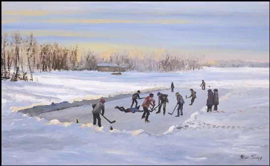 Allen Fredrick Sapp (1929-2015) - Some Kids Didn't Have Skates