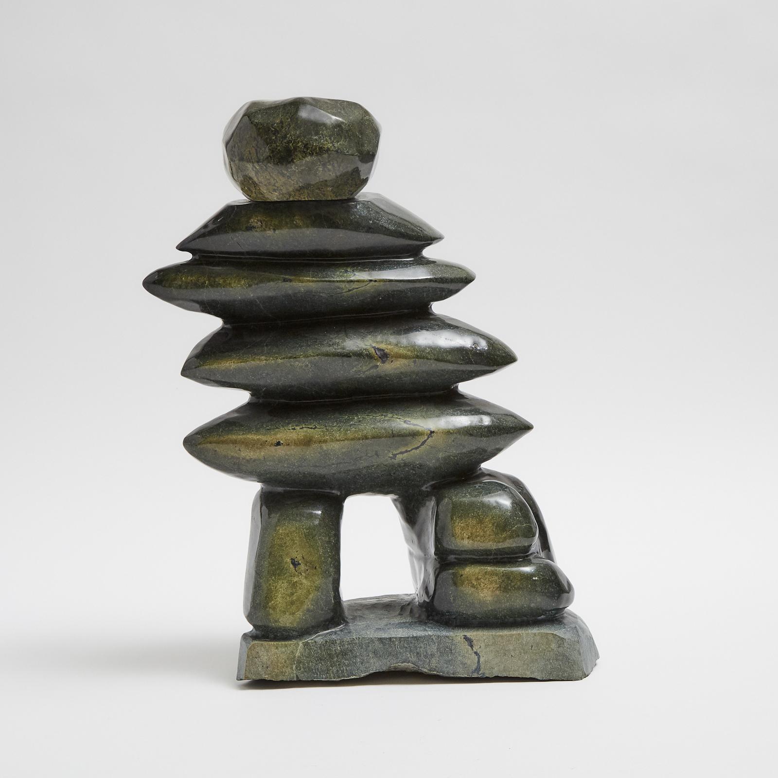 Jaco Ishulutaq (1951) - Inukshuk