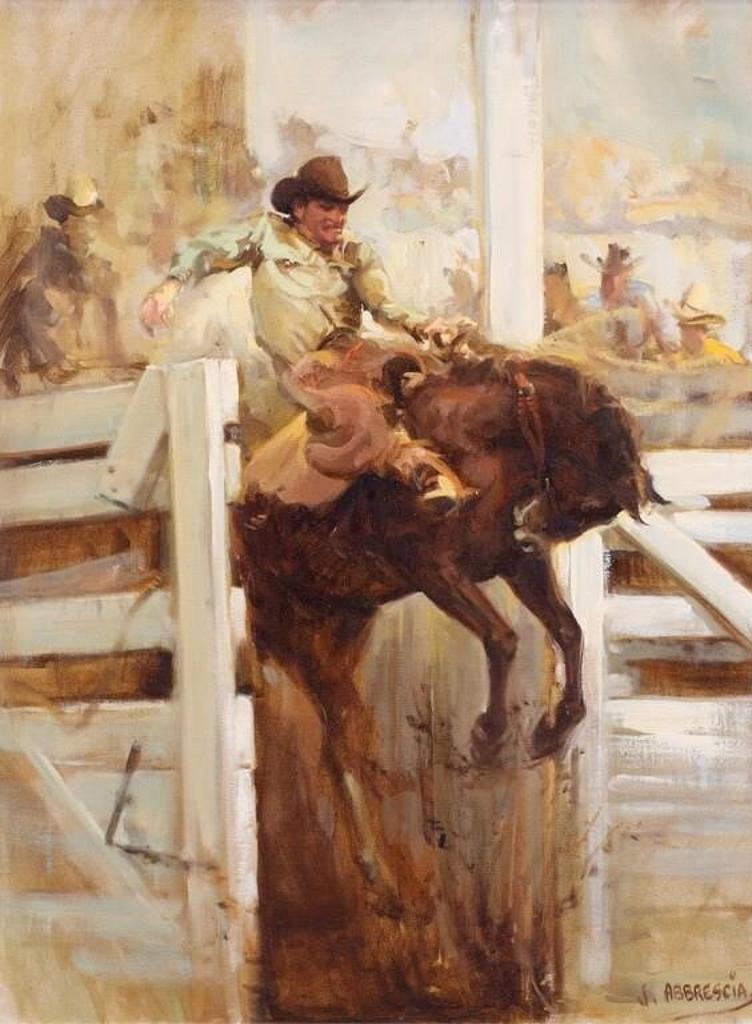 Joe Abbrescia (1936-2005) - Bronc Rider