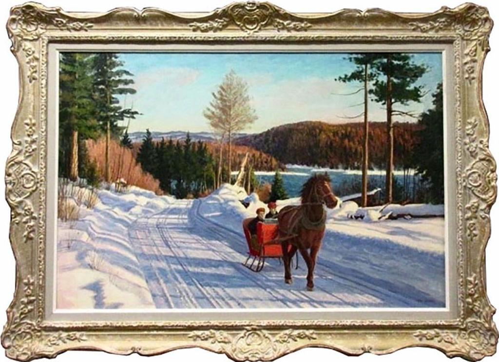 Thomas Albert Stone (1897-1978) - Cutter Ride - North Lake