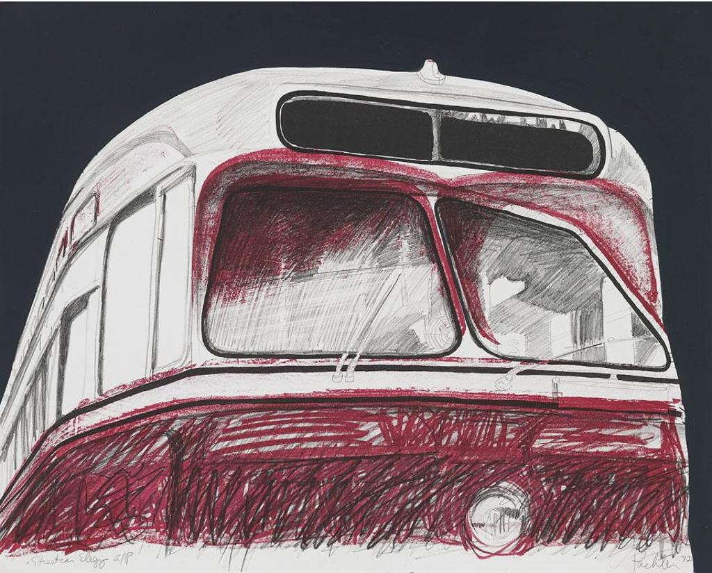 Charles Pachter (1942) - Streetcar Elegy