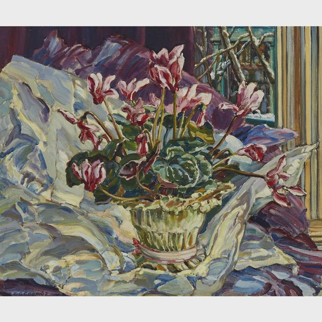 Edith Grace (Lawson) Coombs (1890-1986) - Christmas Boquet (Cyclamen)