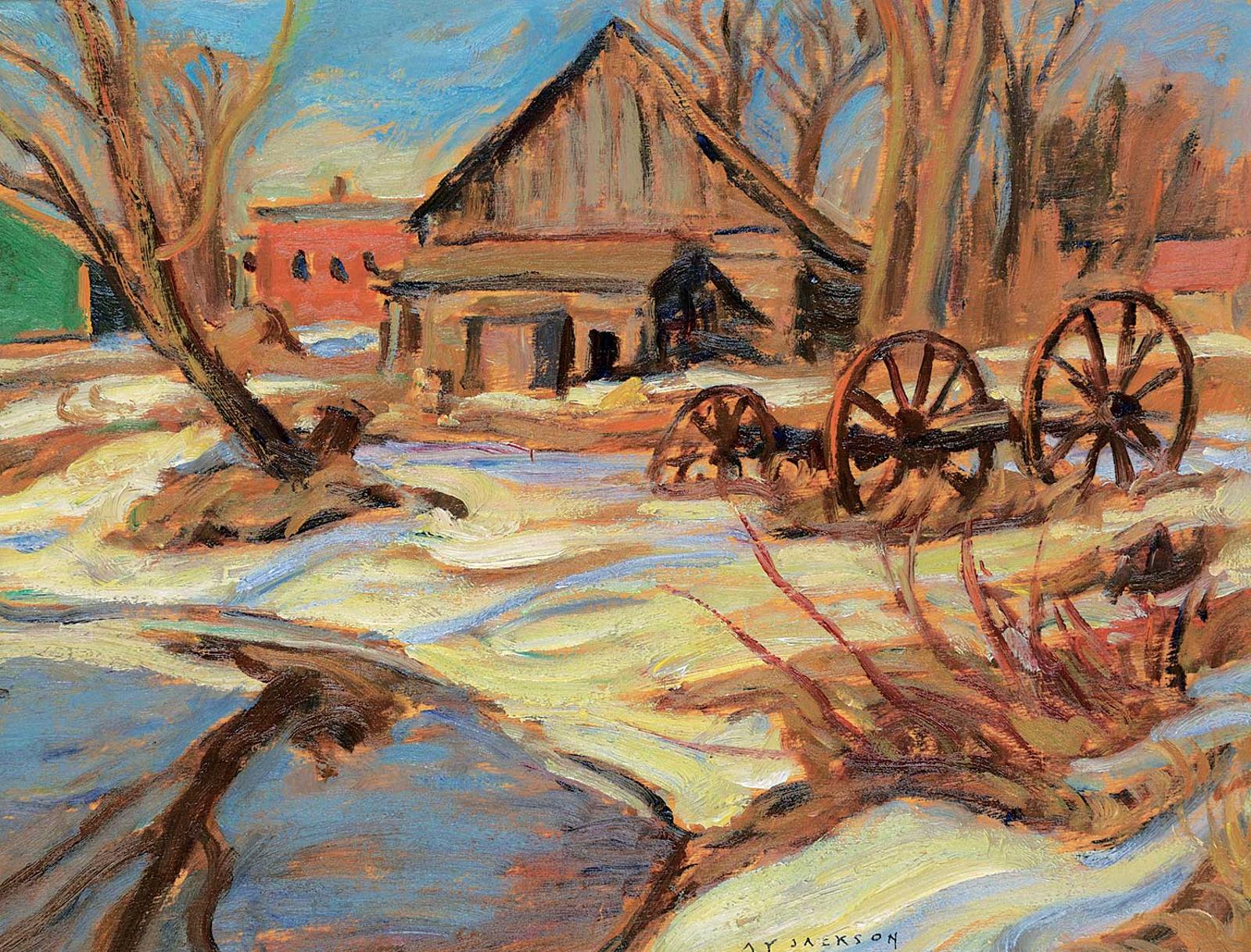 Alexander Young (A. Y.) Jackson (1882-1974) - Mount Patrick, March 1958