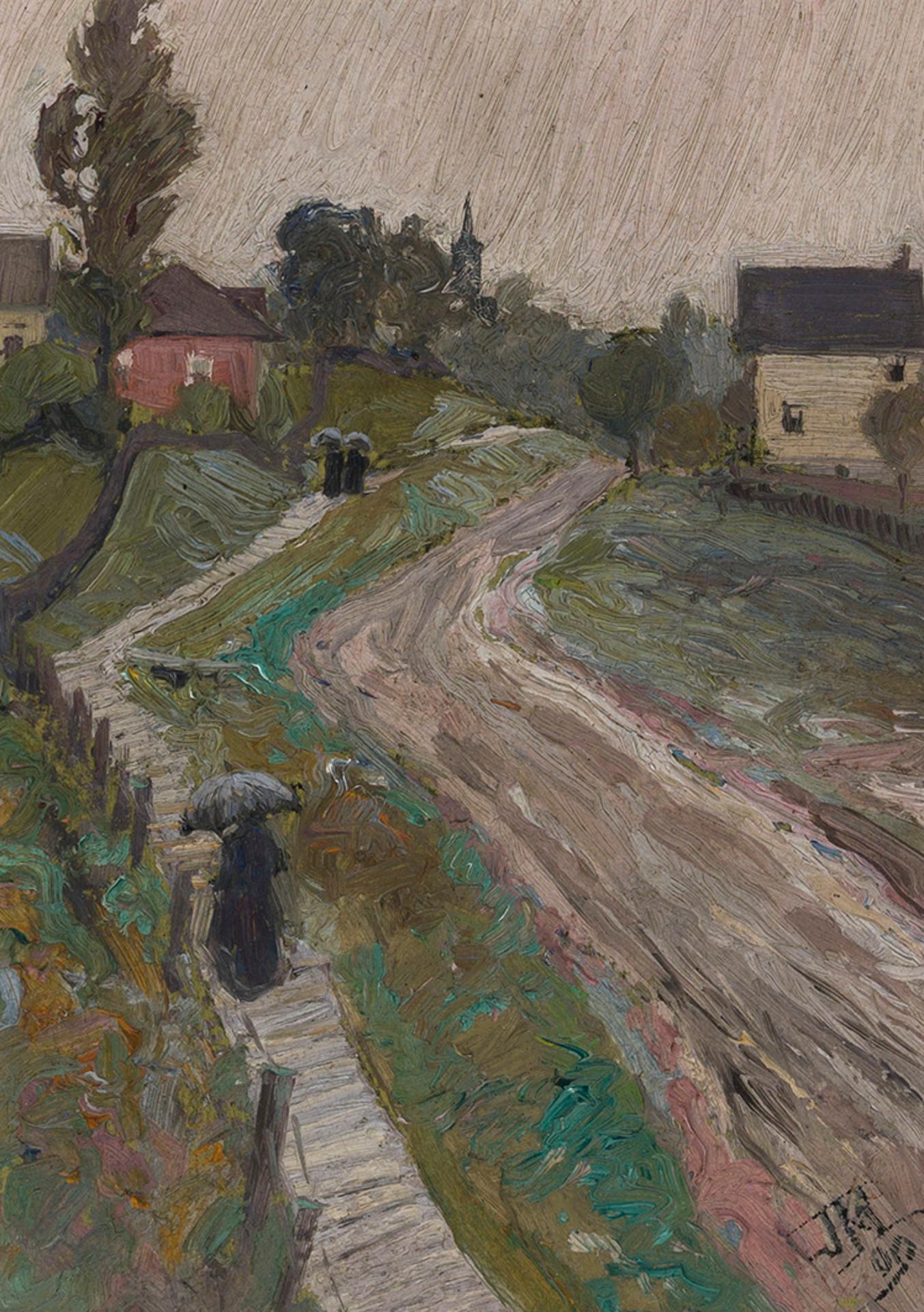 James Edward Hervey (J.E.H.) MacDonald (1873-1932) - Rainy Sunday, Burkes Falls
