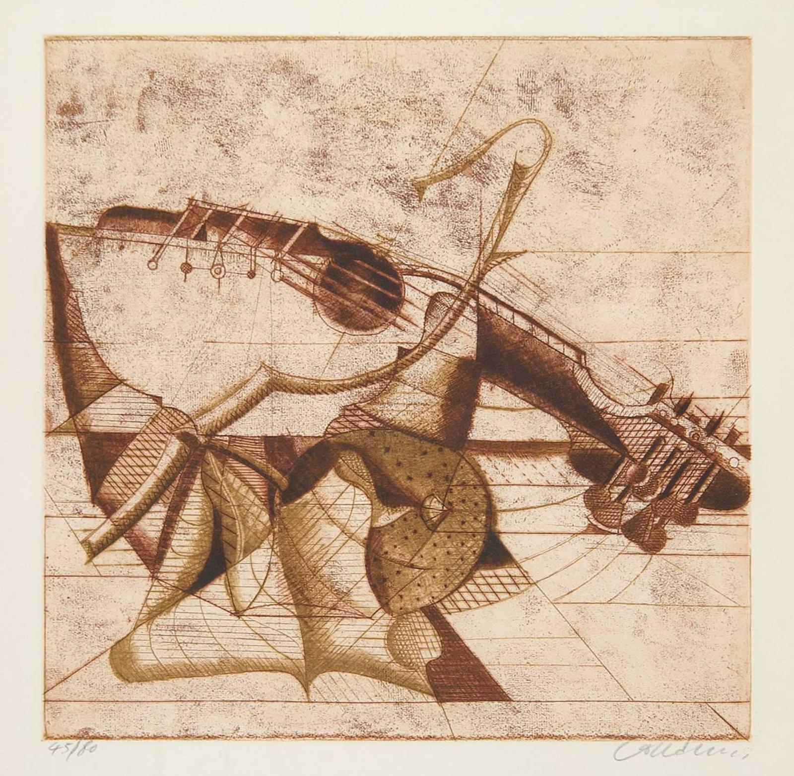 Brigitte Coudrain - Mandolin II  #45/80