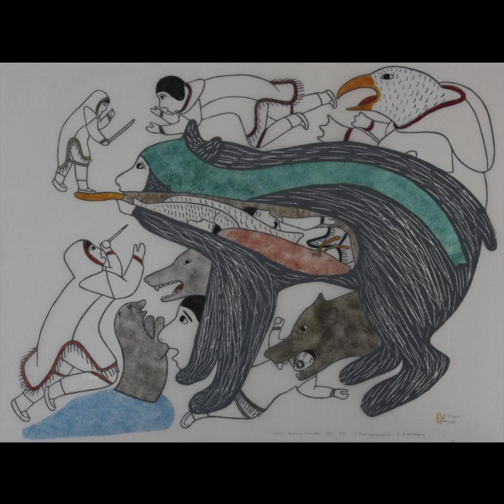 Victoria Mamnguqsualuk (1930-2016) - Flesh Eating Monster