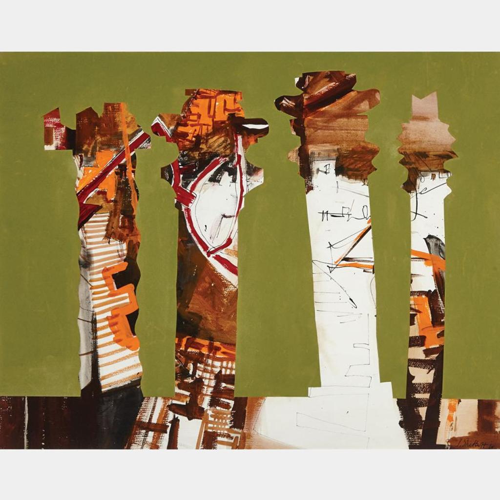 Jack Leaonard Shadbolt (1909-1998) - Space Between Columns
