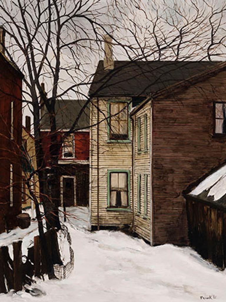 Albert Jacques Franck (1899-1973) - Back of Seaton Street