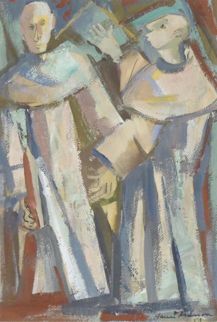 Henri Leopold Masson (1907-1996) - Les Moines; 1953