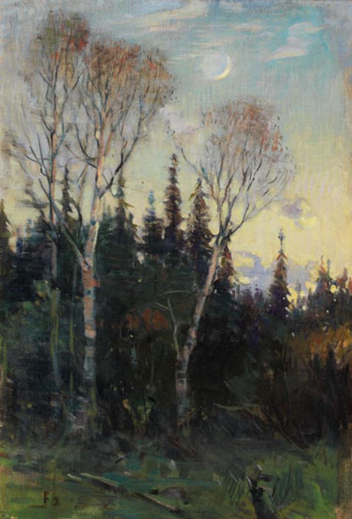 Peleg Franklin Frank Brownell (1857-1946) - Evening in May