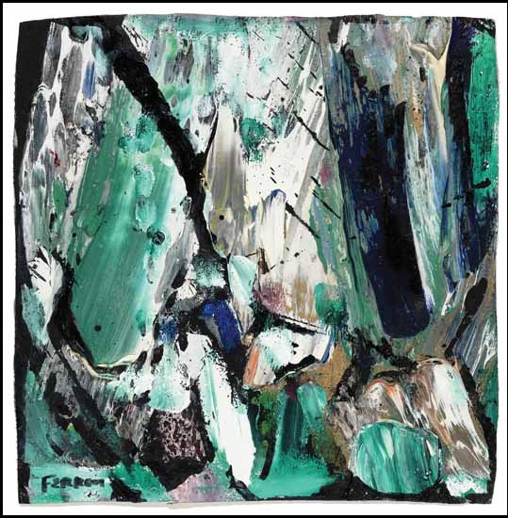 Marcelle Ferron (1924-2001) - Composition en vert