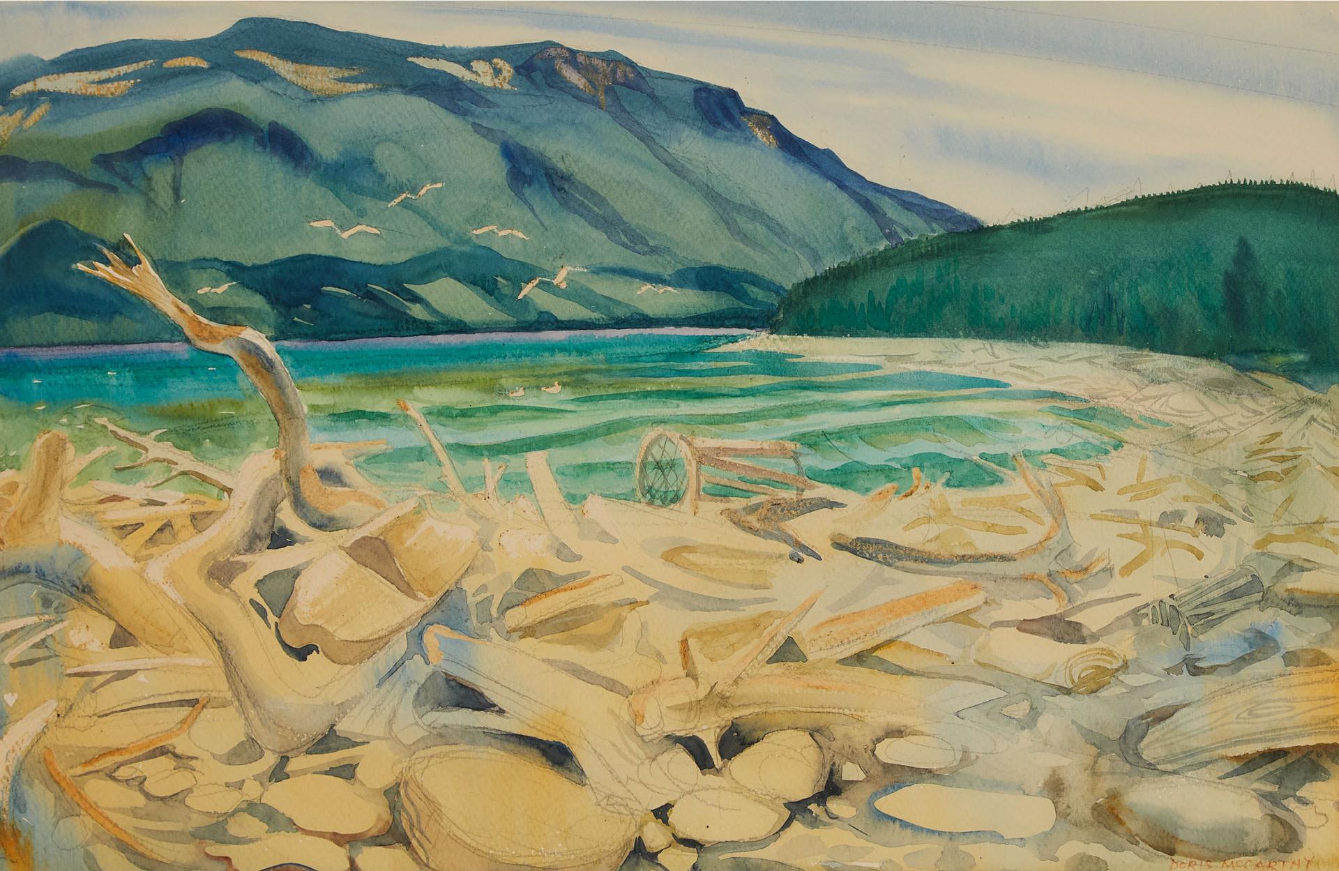 Doris Jean McCarthy (1910-2010) - Untitled (Landscape)