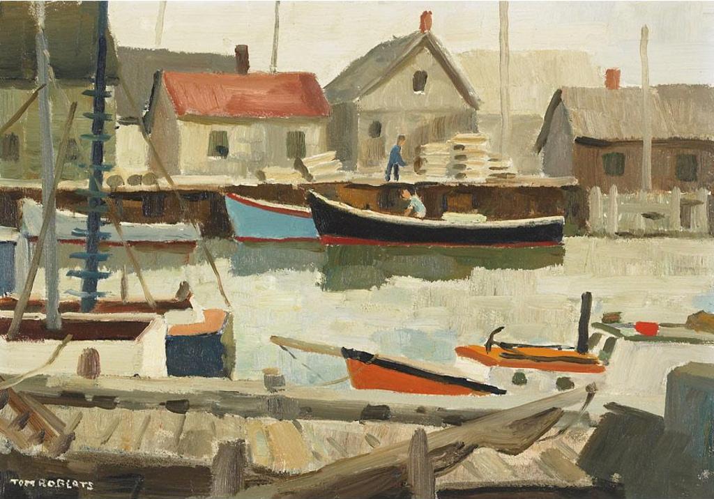 Thomas Keith (Tom) Roberts (1909-1998) - Cheticamp Harbour, Cape Breton I.