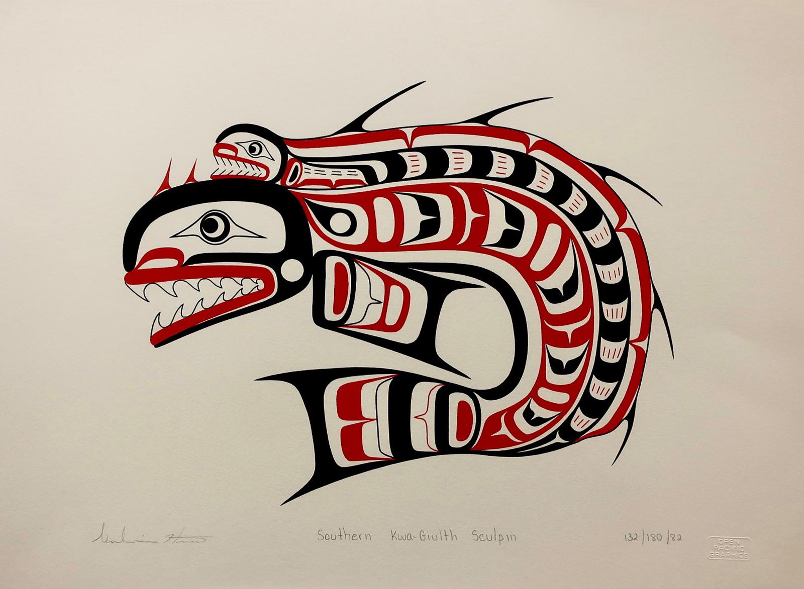 Calvin Hunt (1956) - Southern Kwa-Giulth Sculpin