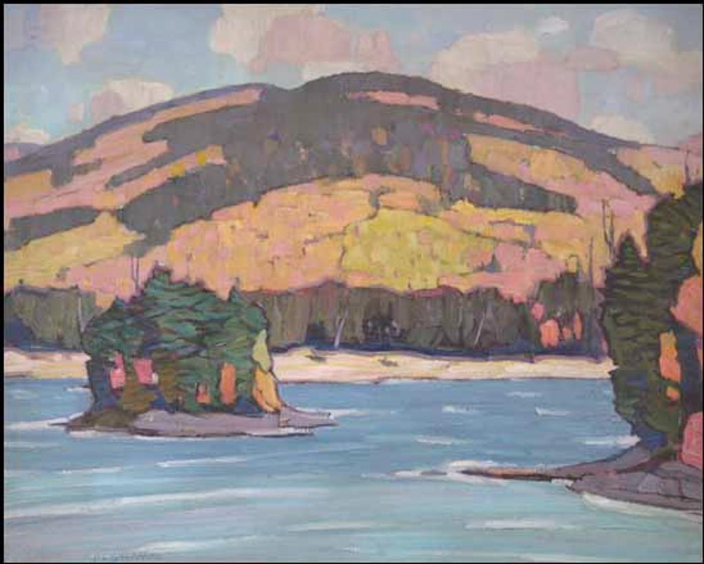 Peter Clapham (P.C.) Sheppard (1882-1965) - Camping near Bancroft