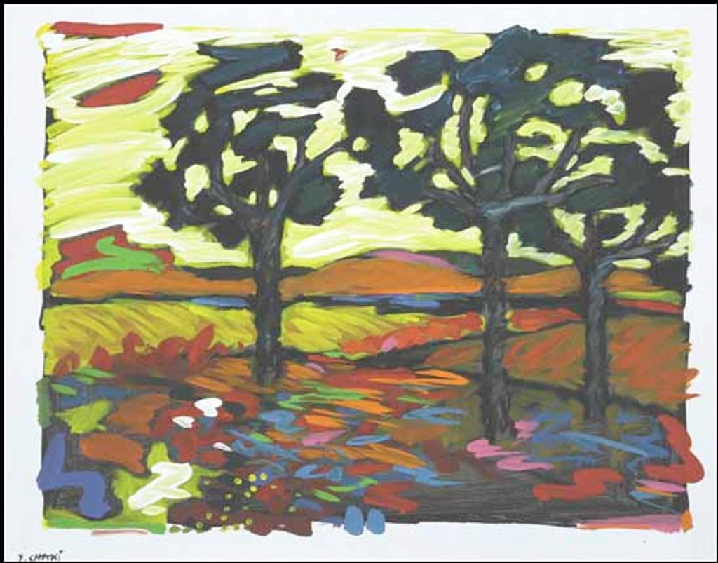 Yehouda Leon Chaki (1938-2023) - Landscape 1031